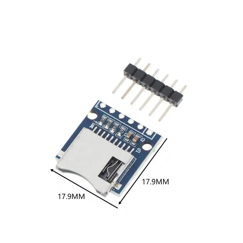 1/2/3 pcs mini module SD card reader headers memory module not welded for DIY kit Arduino