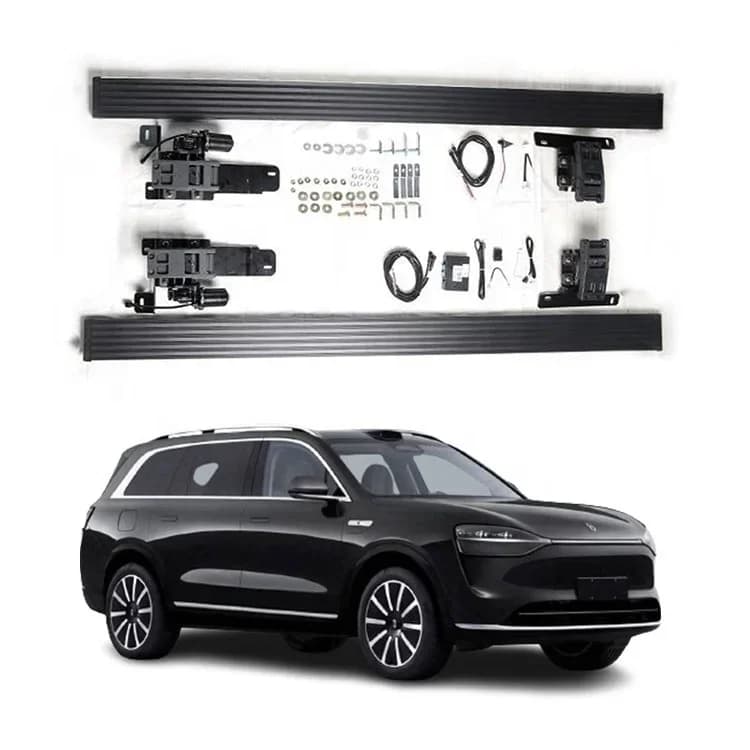 Pedane pieghevoli in ferro con luce a LED per SUV SERIE HUAWEI AITO M9 2024 compatibili con Honda Nissan Kia BMW