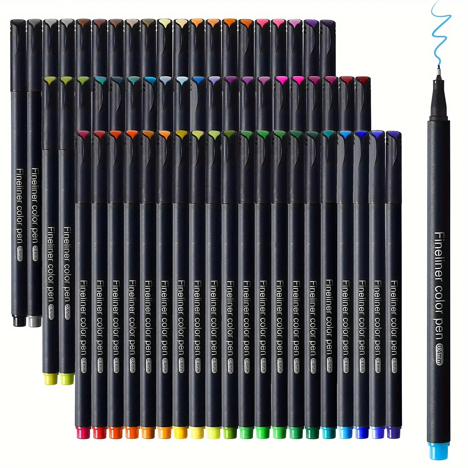 12-100 pz Linea Colorata Disegno Penna Set Micro Punta Fineliner Penna Disegno Pittura Schizzo Fine Art Marker Ufficio Scuola di Cancelleria