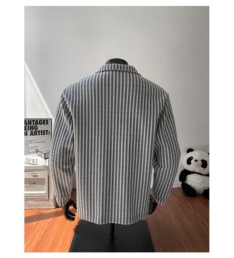 Felpe con Zip Senza Cappuccio da Uomo, Techwear Futuristico con Effetto Luminoso Digitale, Impermeabili, Versione Avanzata Modificata