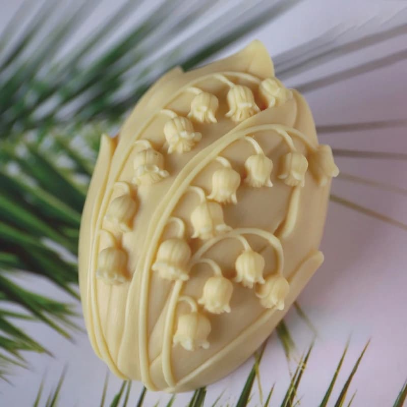 Lily of The Valley, Bloom Bellflower Craft Art stampo per sapone in Silicone, fiori a forma di campana stampi artigianali stampi per sapone fatti a mano fai da te
