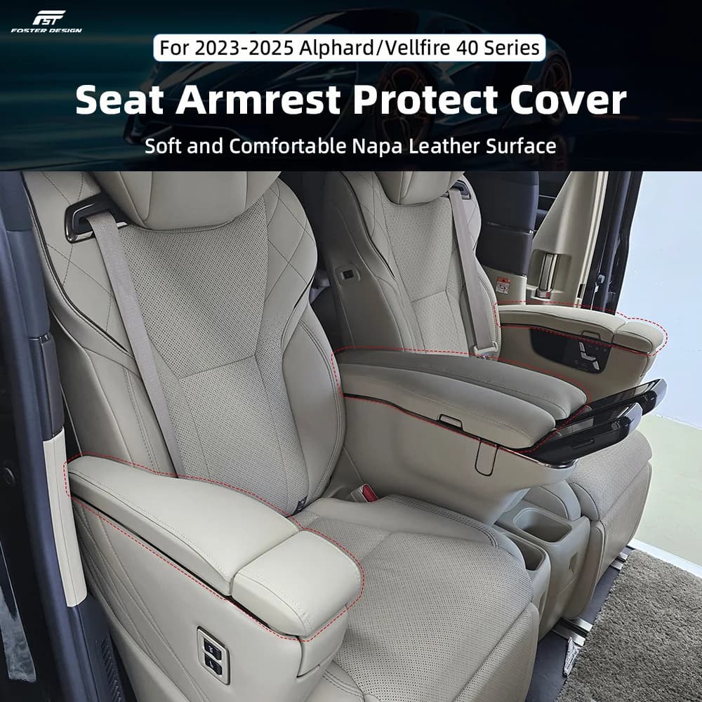 Auto Seat Covers Toyota Alphard Vellfire Series 40, Central Arm Protection, Interior Accessories
