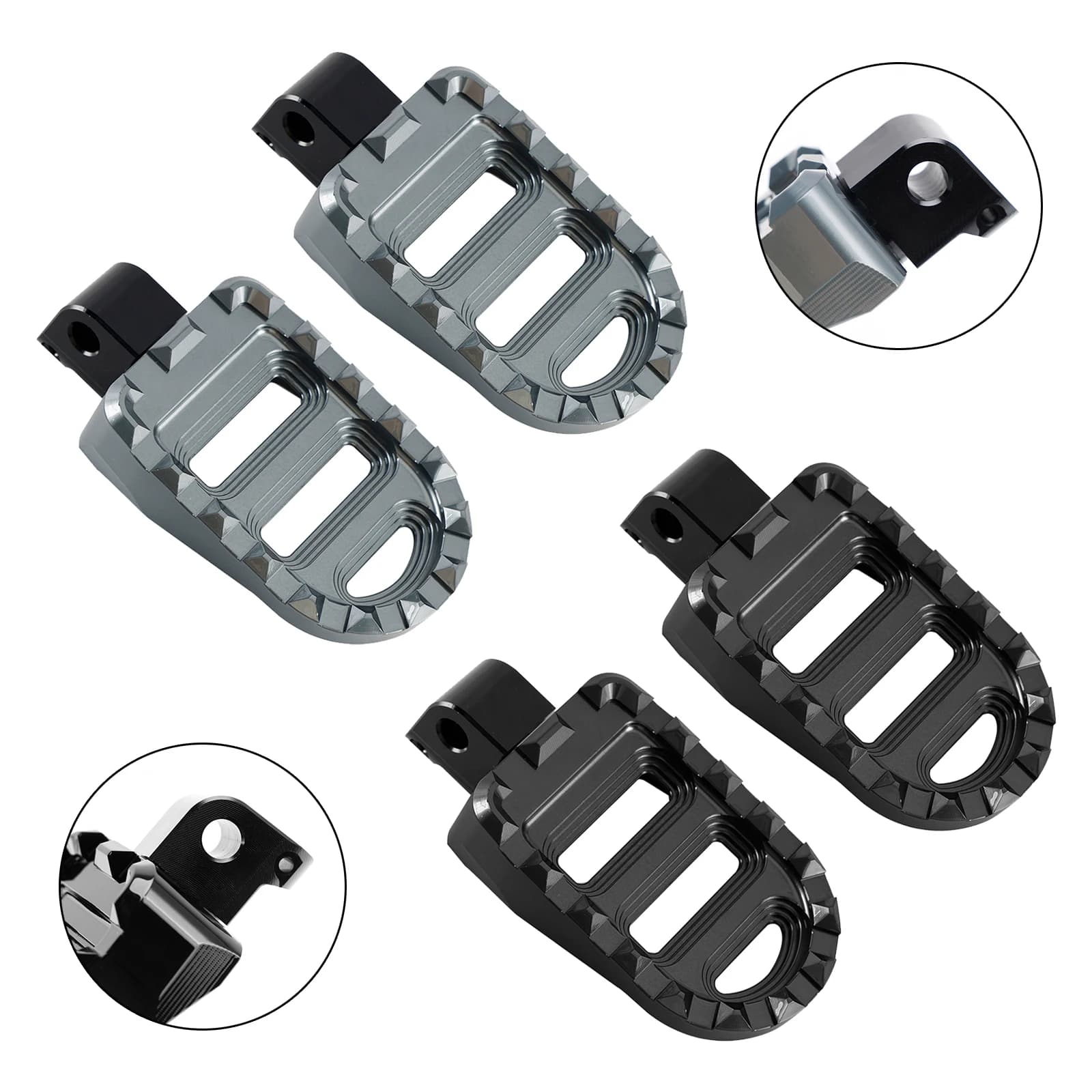 Topteng poggiapiedi anteriore pedana adatta per BMW R1250RT K1600B K1600GT K1600GTL 2018 2019 2020 2021 2022 2023