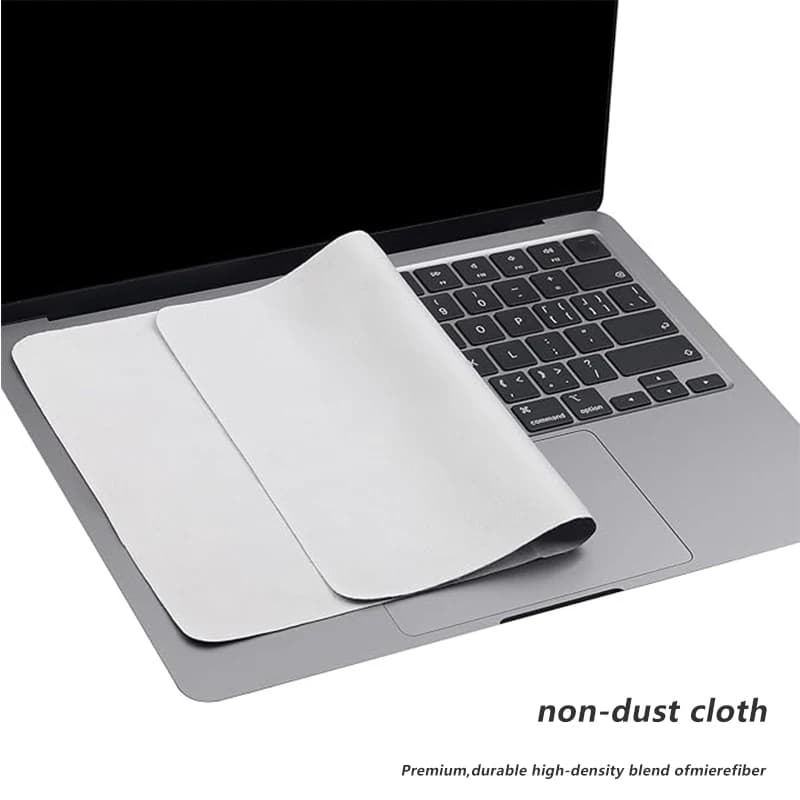 Portable Palm keyboard Cover, Microfiber Anti-dust Protective Film, Laptop Cleaning Wipe Cloth