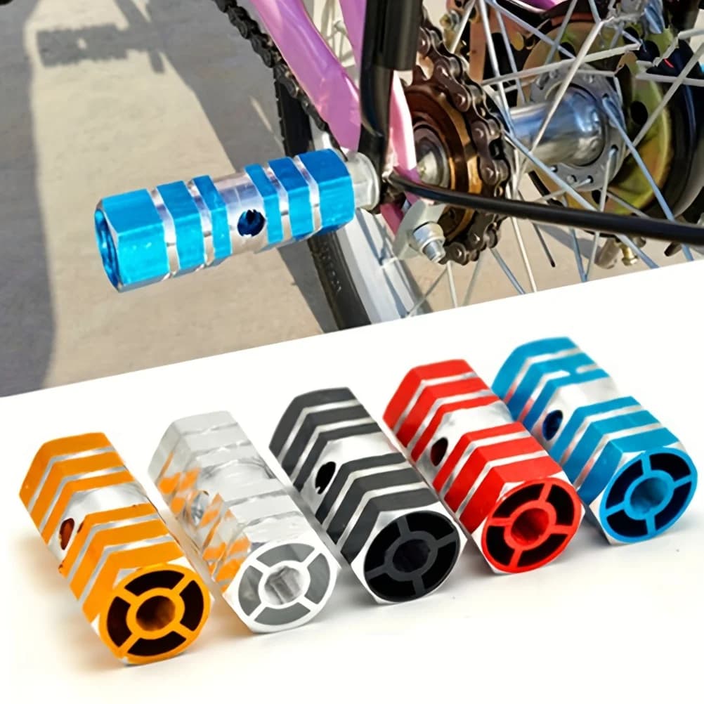 Pedali dell'asse in lega da 2 pezzi per biciclette - Pedali della ruota posteriore, scelta perfetta per i tempo libero all'aperto