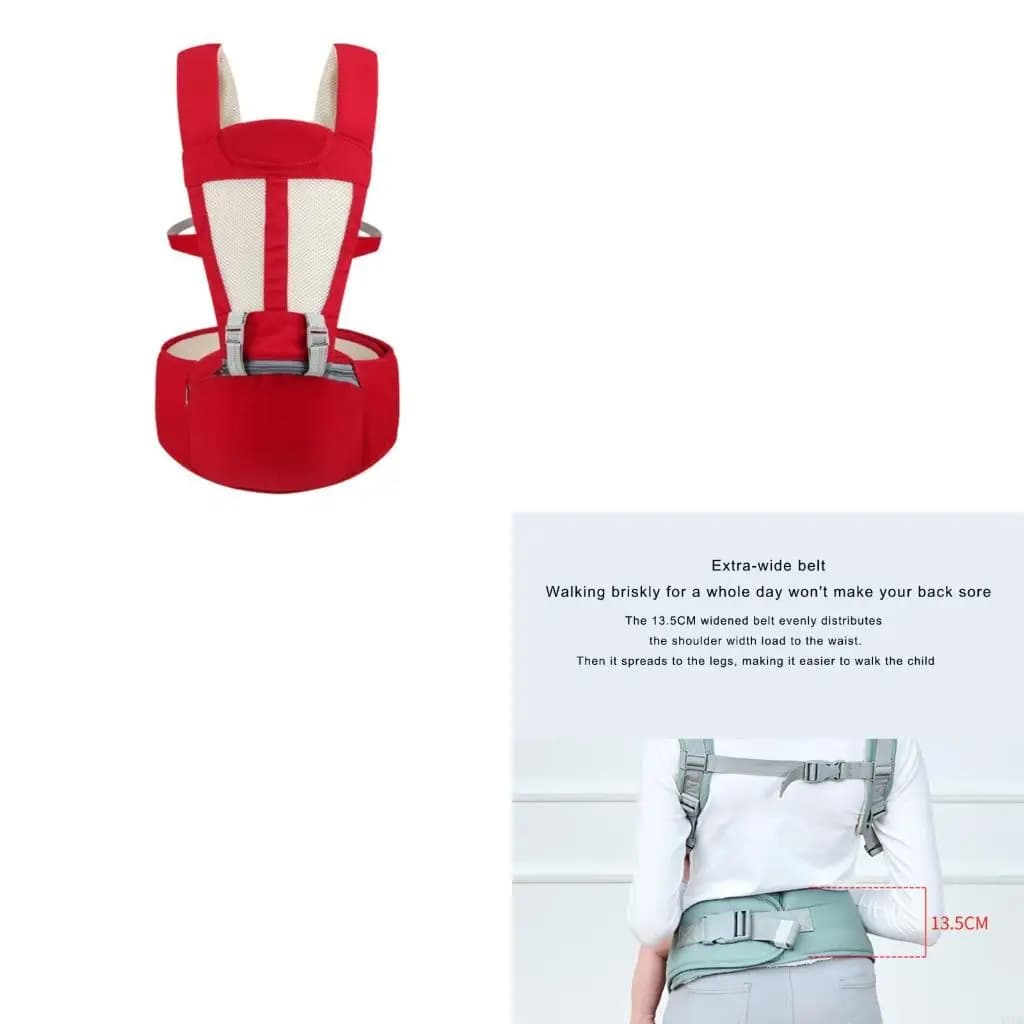Dispositivo trasporto del sedile anca per bambini Sgabello supporto ergonomico per il trasporto fino a 20 kg
