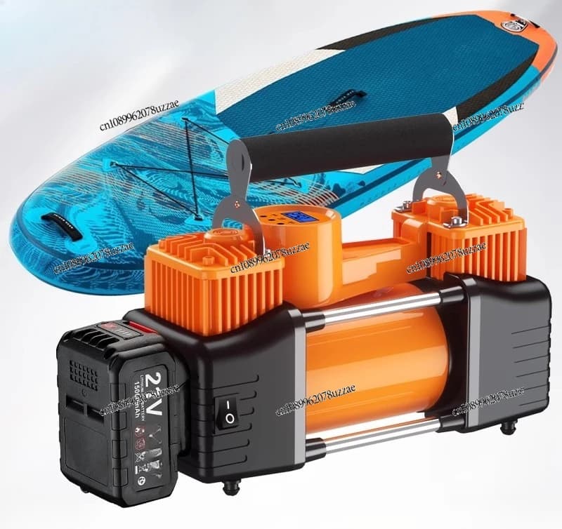 Paddle Board, Barca d'assalto, Pompa ad aria wireless, Veicolo fuoristrada domestico, Pneumatico per auto, Kayak, Anello da nuoto, Pompa ad aria ricaricabile