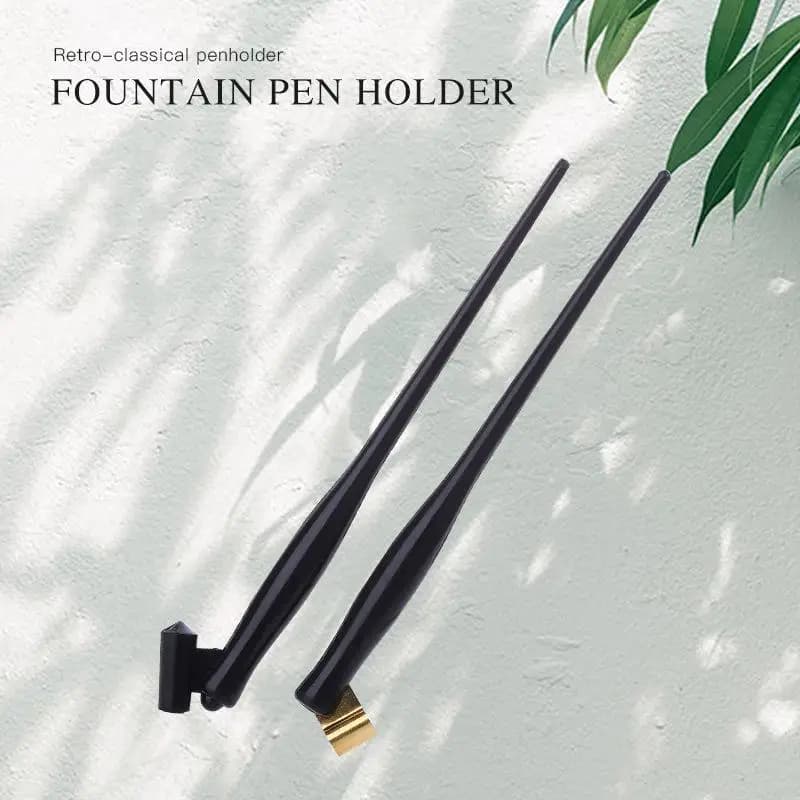 Oblique Dip Pen Holder English Writing Art Drawing Calligraphy Pen Nib Support Adjustable Signature Pen Accessories