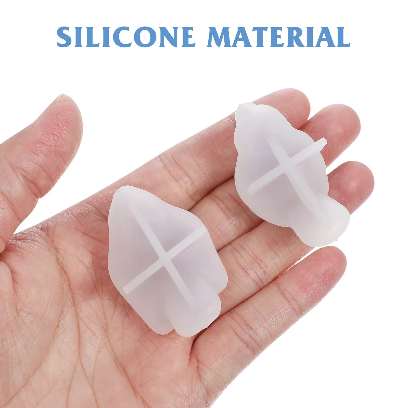 2 Pezzi Stampo in Silicone Creativo a Forma di Uccelli per Resina Epossidica, Stampo a Goccia Fai da Te per Creazione Gioielli in Resina, Antiaderente, Facile da Sformare, Durevole