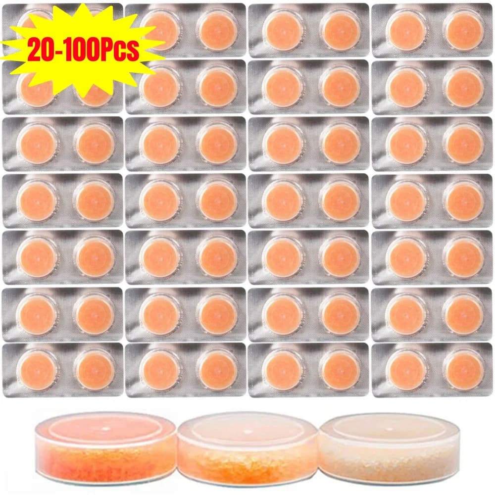 20-100pcs Apparecchi acustici portatili Capsula di asciugatura Essiccante Deumidificatore Asciugatura Pallet BTE Apparecchi acustici Asciugatura Accessori per la cura dell'orecchio