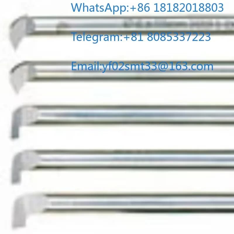 No.24520 HSS Thread Cutting Tool Set 6 Pieces High Speed Steel Hole Groove Machining Cutter Metal Processing Lathe Milling