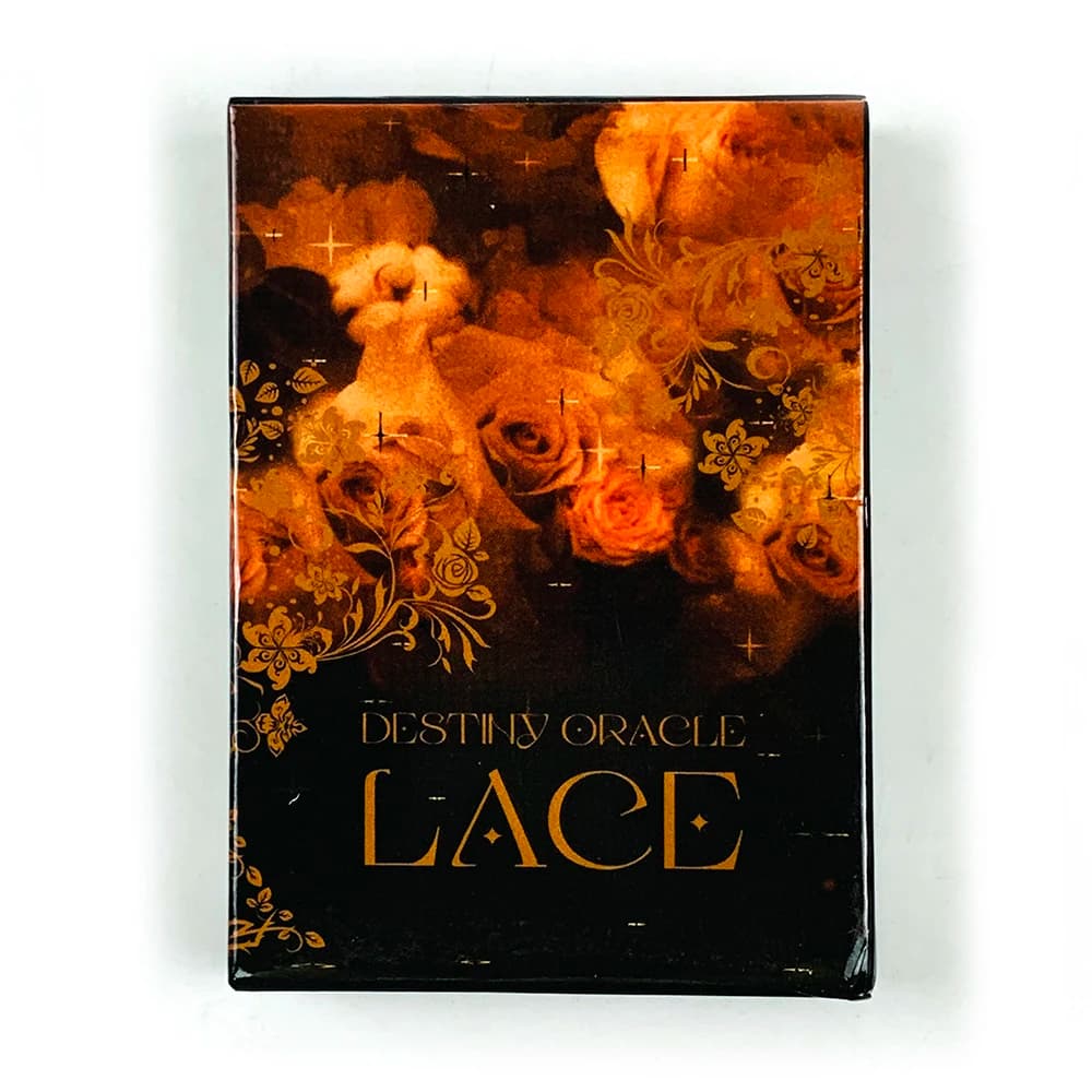 New Destiny Oracle Lace Cards A 53 Oracle Cards Board Game English Version Fate Divination Oracle Game Cards For Party