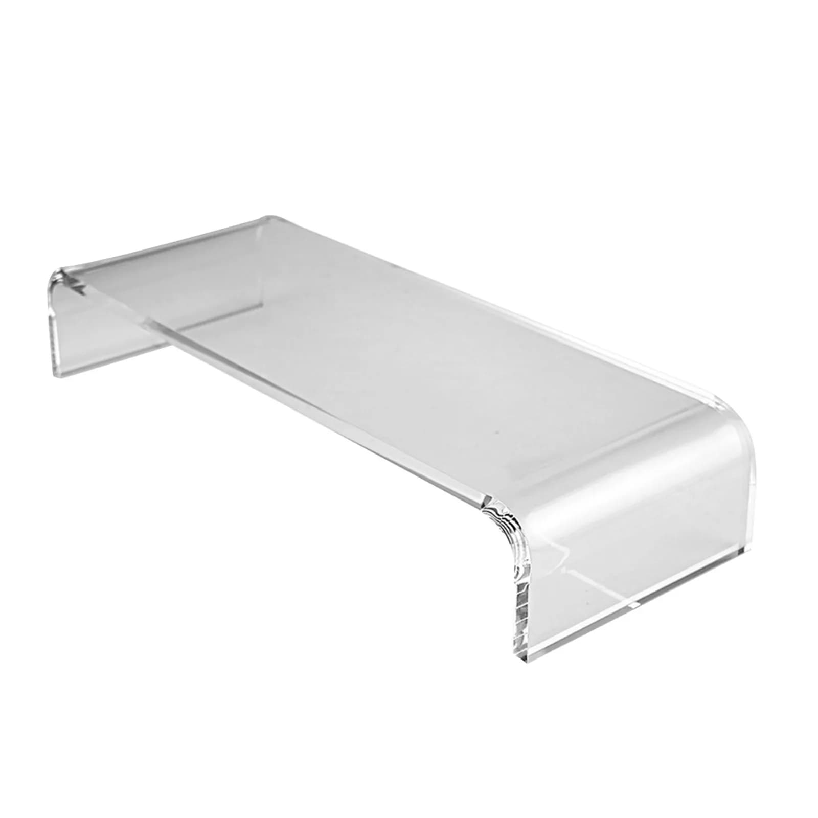 Acrylic Computer Monitor Stand Transparent Desktop Riser Adjustable Screen Holder Office Computer Lifting Rack Pc Accessories