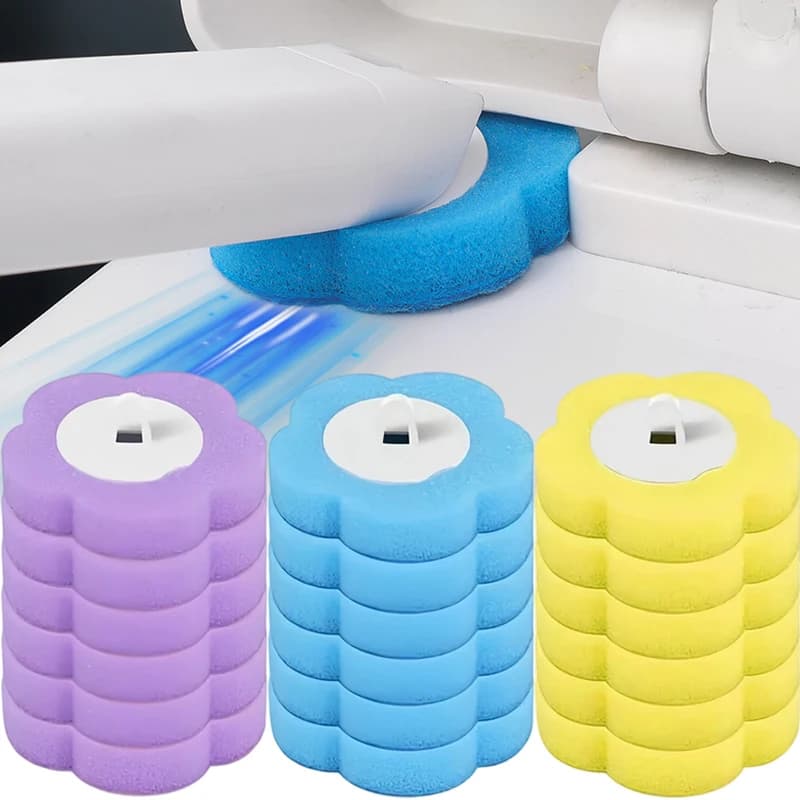 Spazzola per la pulizia del WC usa e getta, ricariche e testine di ricambio per lavabo, vasca da bagno, WC, accessori per il bagno