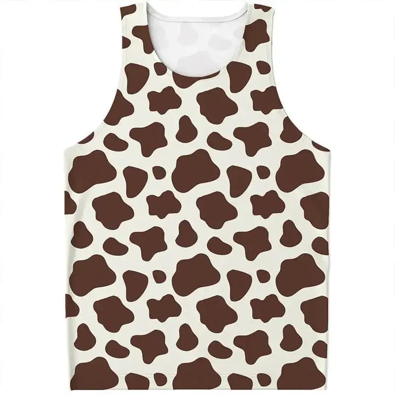 Men's Summer Vest Street Casual Top T-shirt Explosion
