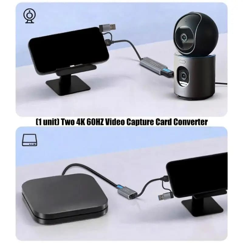 Scheda acquisizione video R53C 4K tipo C+registratore video grabber da USB a HDTV per videocamera