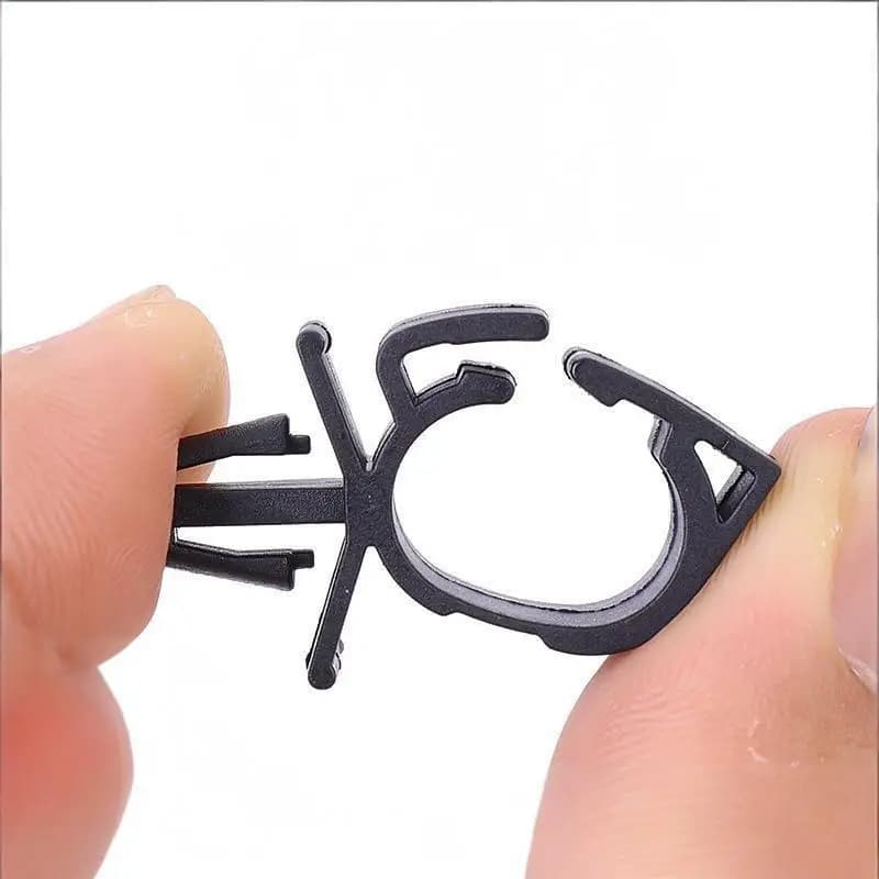 New 10PCS Car Wiring Harness Fastener Car Cable Fixed Buckle Clip Multifunction Cable Fixed Buckle Universal Car Accessories Tie