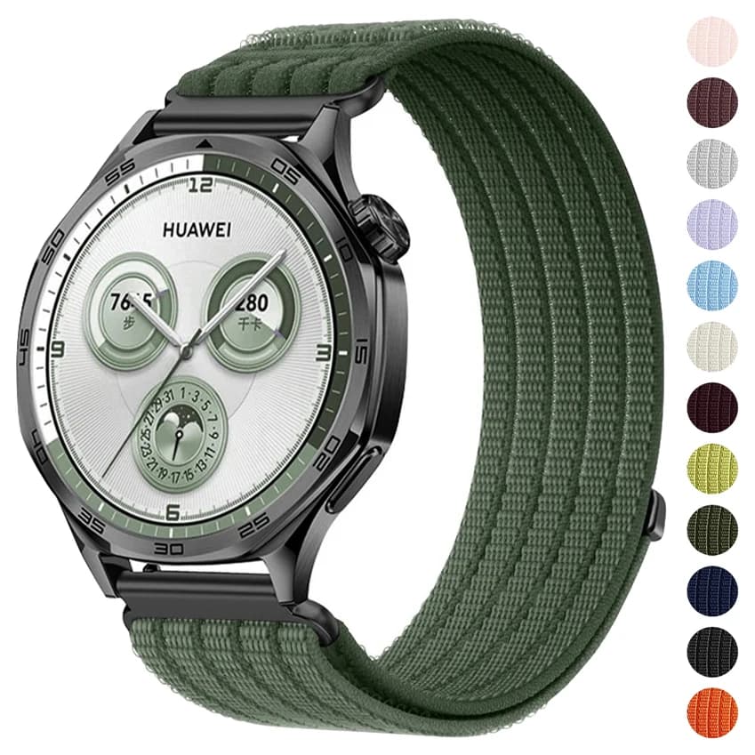 18/20/22mm Nylon Strap For Huawei Watch GT Runner 2/GT6 Pro GT5 Pro 41/46mm Sport Bracelet Correa For Huawei Watch GT 6 5 4 Band