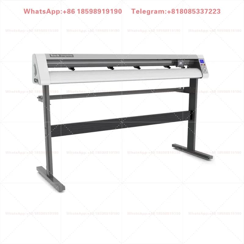 High Precision Automatic Vinyl Cutter Plotter - Fast Speed with Multiple Sizes (60Cm/24Inch,1.2M,1.6M) for Ad/Decal Making