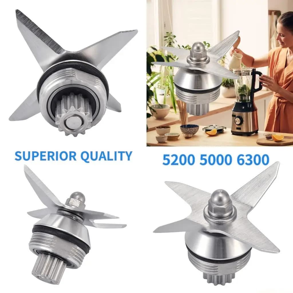 D0AB 4 blade blenders Stainless steel spare blades Uniform mix Use structure for