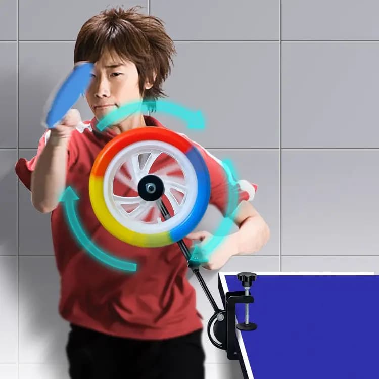 Allenatore di palline da ping pong Allenatore di palline ad arco singolo Setter per pratica di coordinazione con azione a mano singola