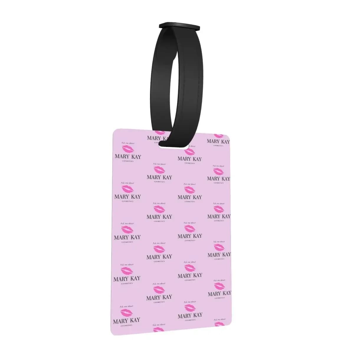 Chiedimi su Mary Kay Cosmetici Etichette per bagagli Accessori per valigie Etichetta per imbarco per bagagli di moda Porta etichette ID Nome Indirizzo