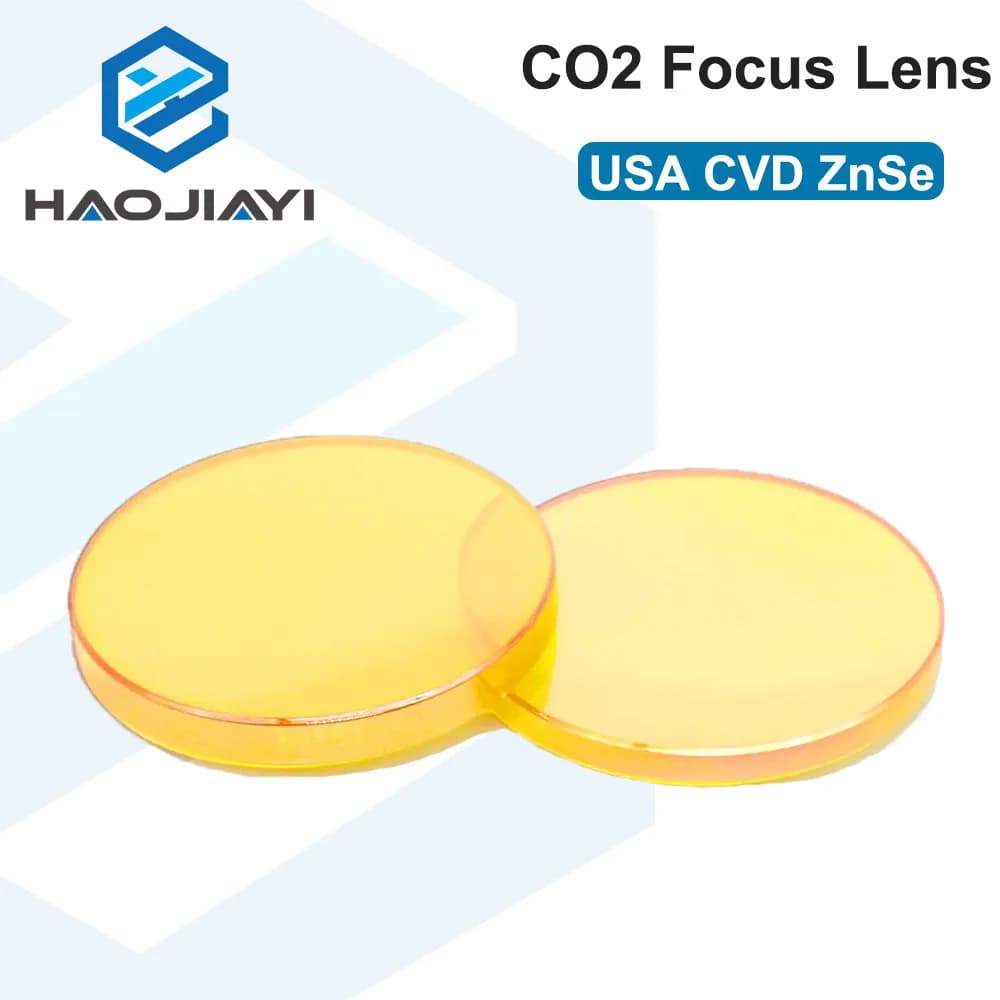 USA CVD ZnSe Lente di messa a fuoco laser DIA 12 15 18 19.05 20 FL 38.1 50.8 63.5 76.2 101.6 127mm per macchina da taglio per incisione laser CO2