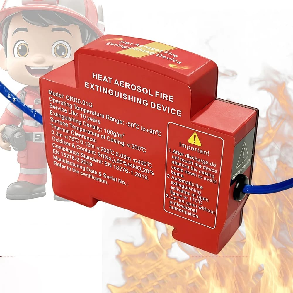 Mini Heat Aerosol Fire Suppression Unit, Automatic Fire Extinguishing Device for Distribution Cabinet & Power Distribution Boxes