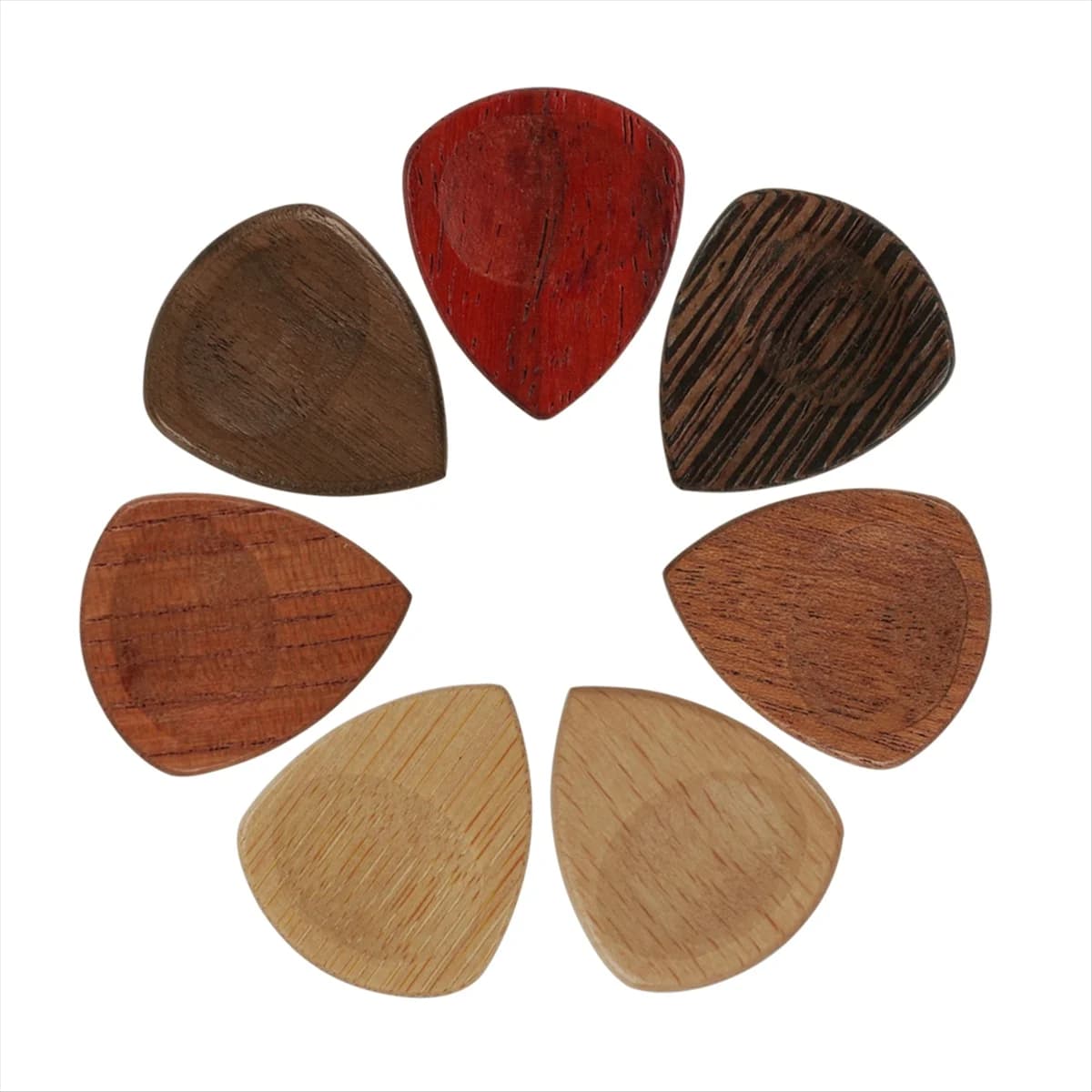 NUOVE plettri per chitarra acustica in legno, plettri per chitarra in legno per chitarra elettrica, acustica o bassa