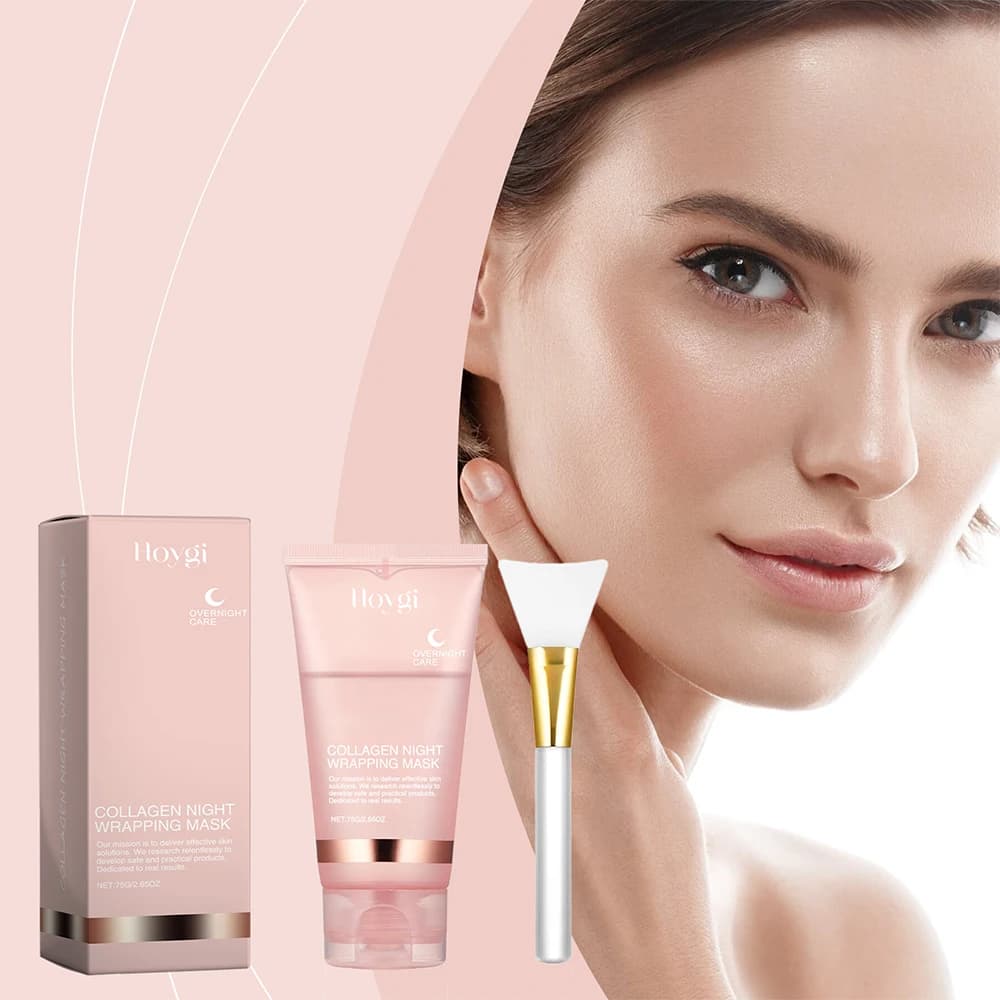 Collagen Snap Mask Light Collagen Mask Hydrate Hydrate Antiwrinkles Lights Skin Mask Skin Care Beauty Health