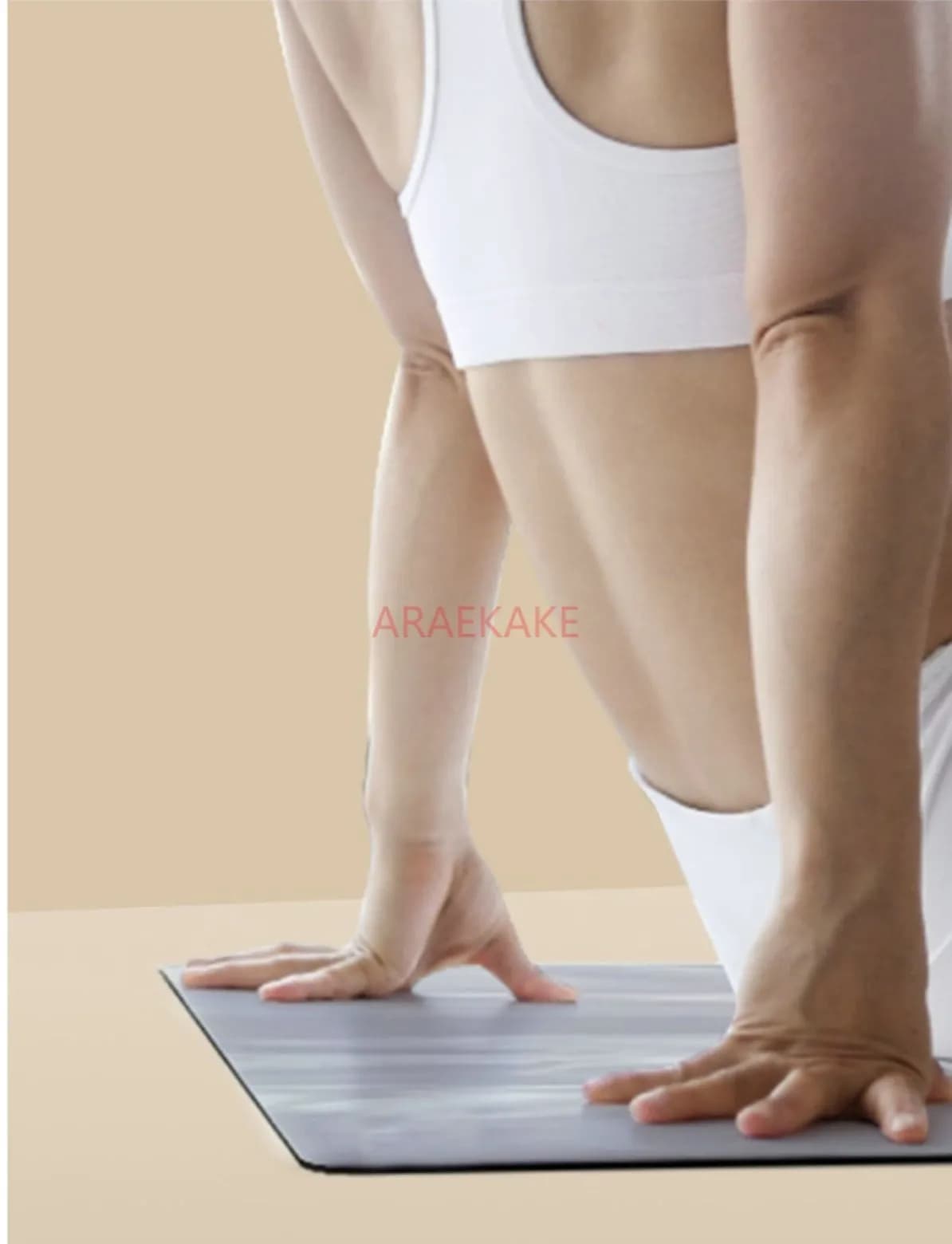 Inverted Yoga Head Bearing Mini Portable Meditation Bearing with Support for Shoulder and Hand Natural Rubber Anti-slip