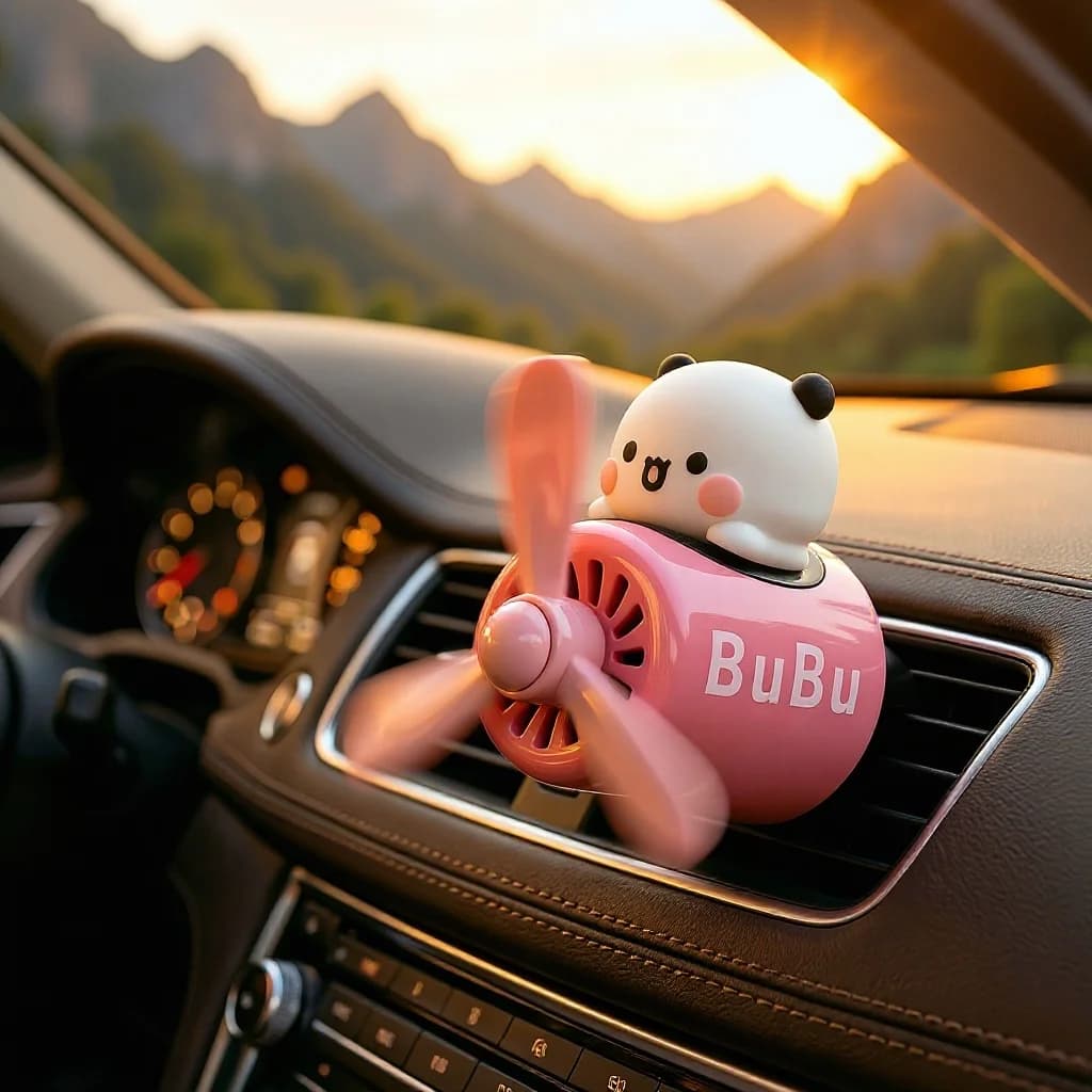 Simpatico Deodorante per Auto a Forma di Pilota Bubu Yier, Clip per Bocchetta di Ventilazione, Profumatore, Ornamento, Accessorio Diffusore di Fragranze