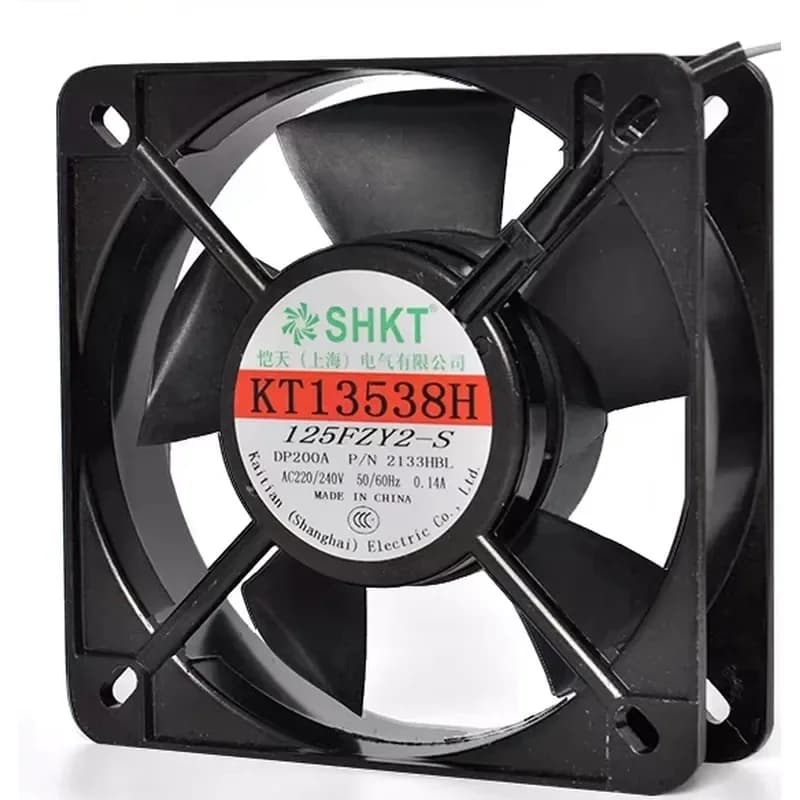 for KT13538H Cooling Fan 220V 380V for Welding Machine Cabinet Distribution Box 135MM Small Industrial Axial Fan