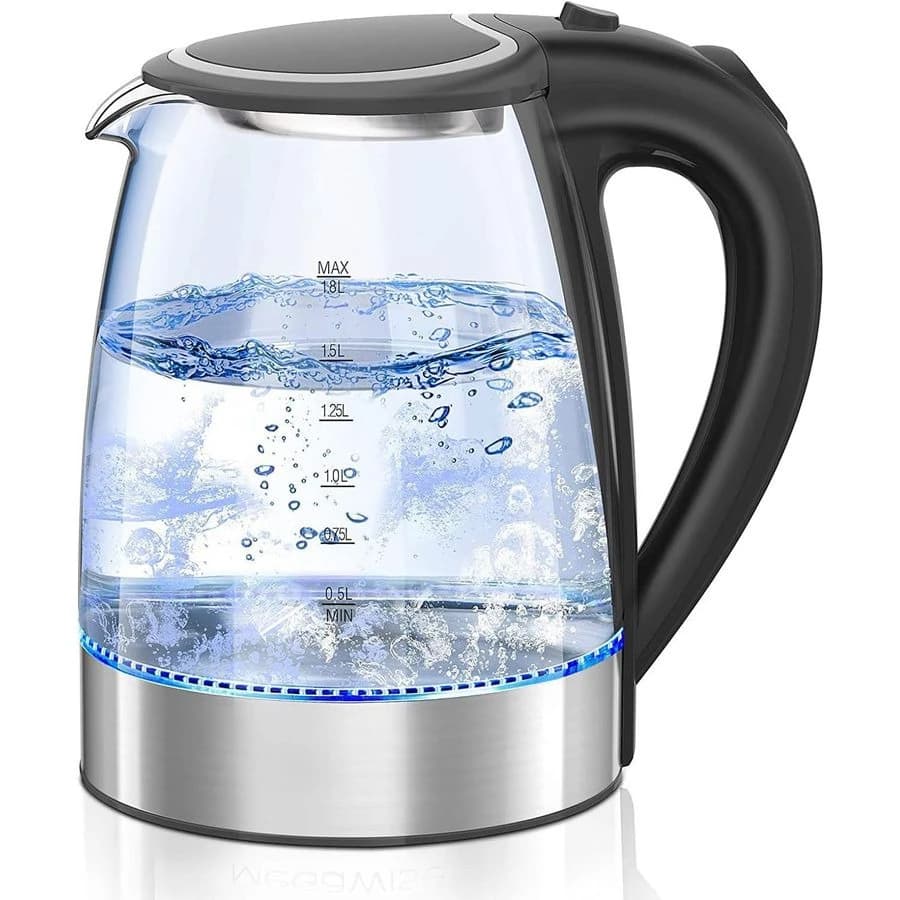 Electric kettle 1.8 liters CX817, rapid boiling, automatic shutdown, protection against dry boiling, 1.8 liters