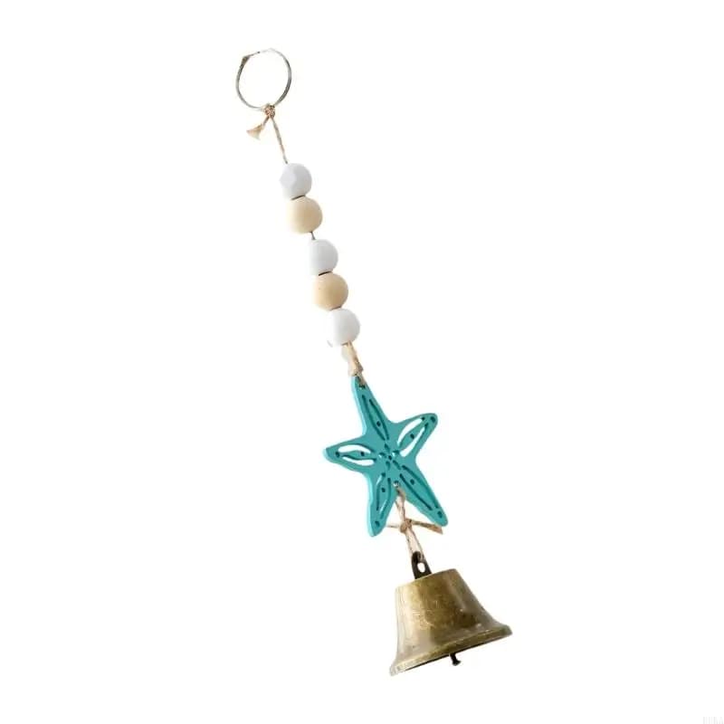 Turtles/Seahorses/Starfishs Wind Chimes for Outside Beach Wooden Windchimes