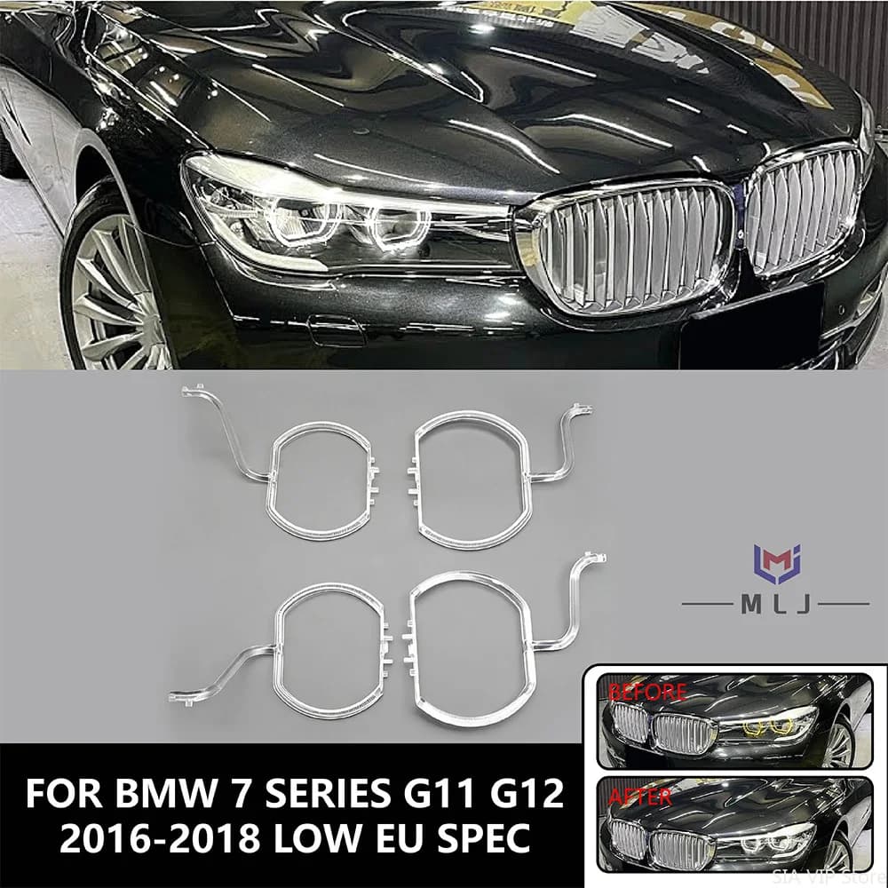 Daytime Running Light For BMW 7 Series G11 G12 2016 2017 2018 Low Configuration DRL LED Headlight Tube Guide Light Car headlight