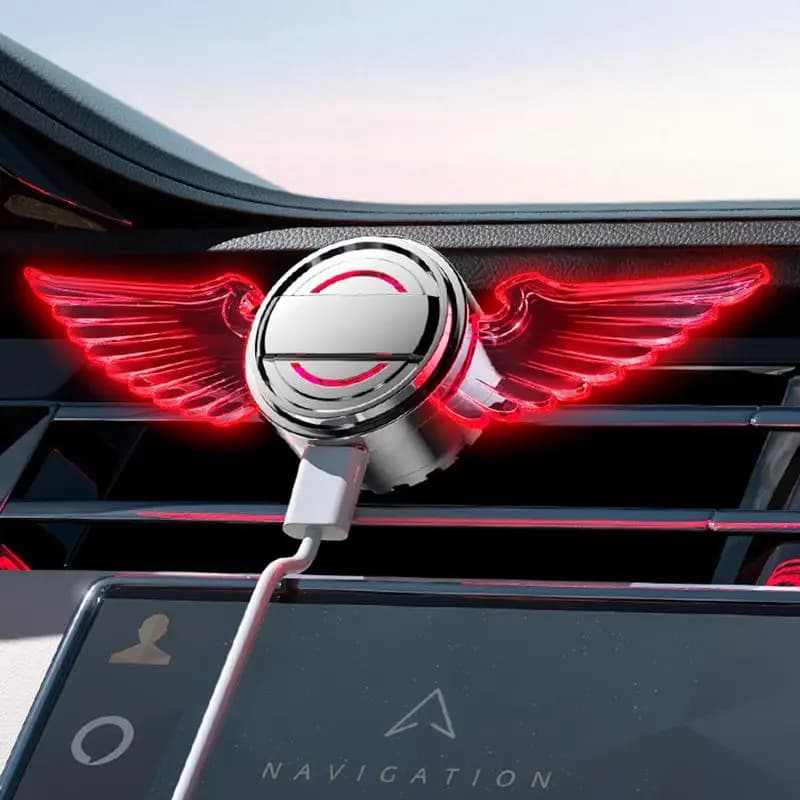 Car Deodorant Smooth Clip Automatic Odor Eliminator Automatic aromatherapy with light effect Smooth fragrance for small socket for SUV truck