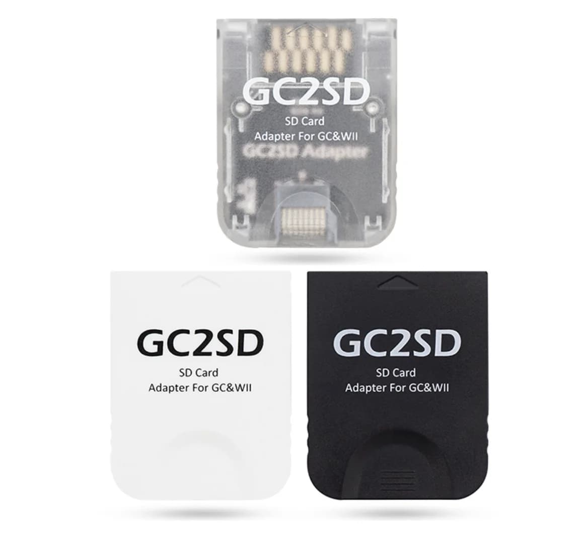10PCS RetroScaler GC2SD GC A SD Adattatore Della Scheda di Memoria Adattatore di Scheda TF Lettore di Schede SD Per NGC Console di Gioco Per Wii Console di Gioco