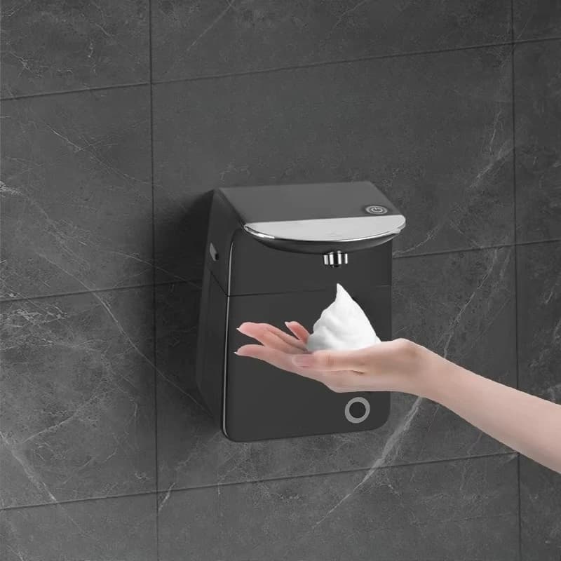 Dispenser Automatico di Sapone Schiumogeno per Telefoni Cellulari, Igienizzante Elettrico per Mani, Erogatore di Sapone, Spruzzatore Disinfettante da Parete