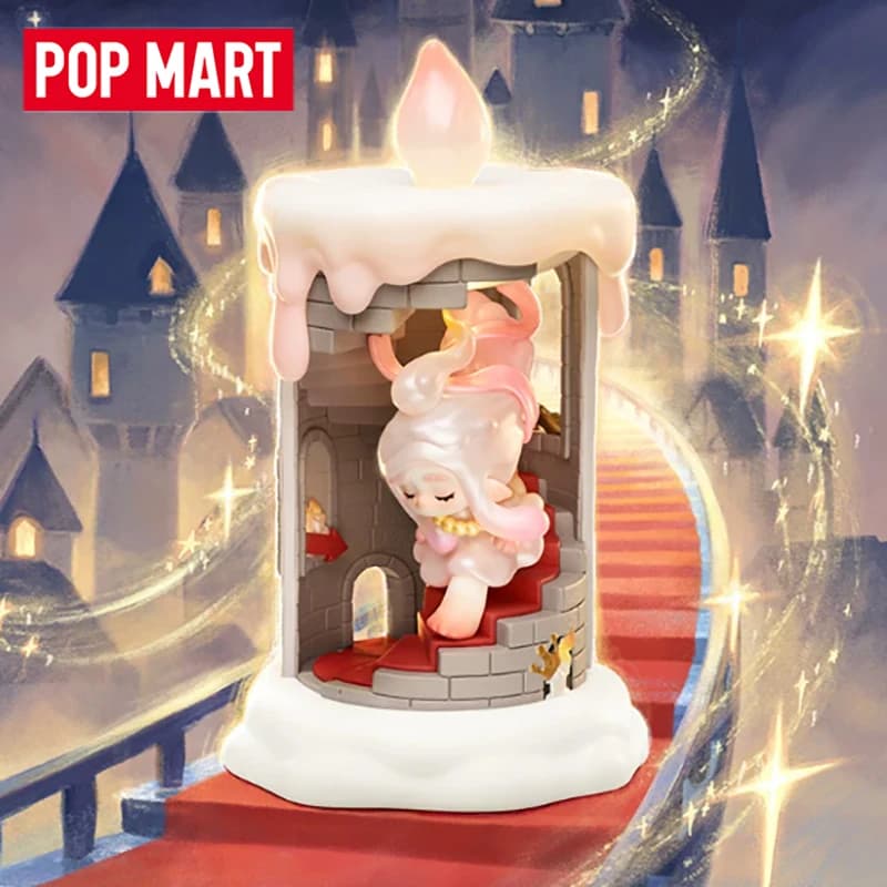 POPMART CHAKA Candlelit Wander Series Blind Box Guess Bag Mystery Box Giocattoli Bambola Carina Anime Figure Ornamenti da Scrivania Regalo