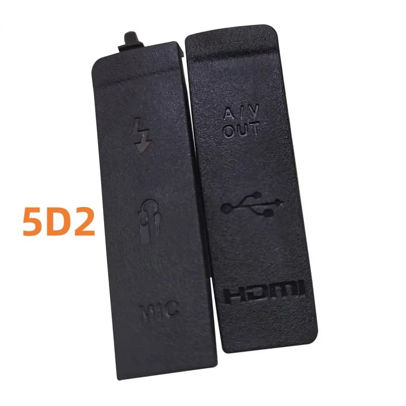 USB Rubber Lid Door USB HDMI DC IN VIDEO OUT Rubber Door Bottom Cover For Canon 6D 7D 40D 50D 5D2 5D3
