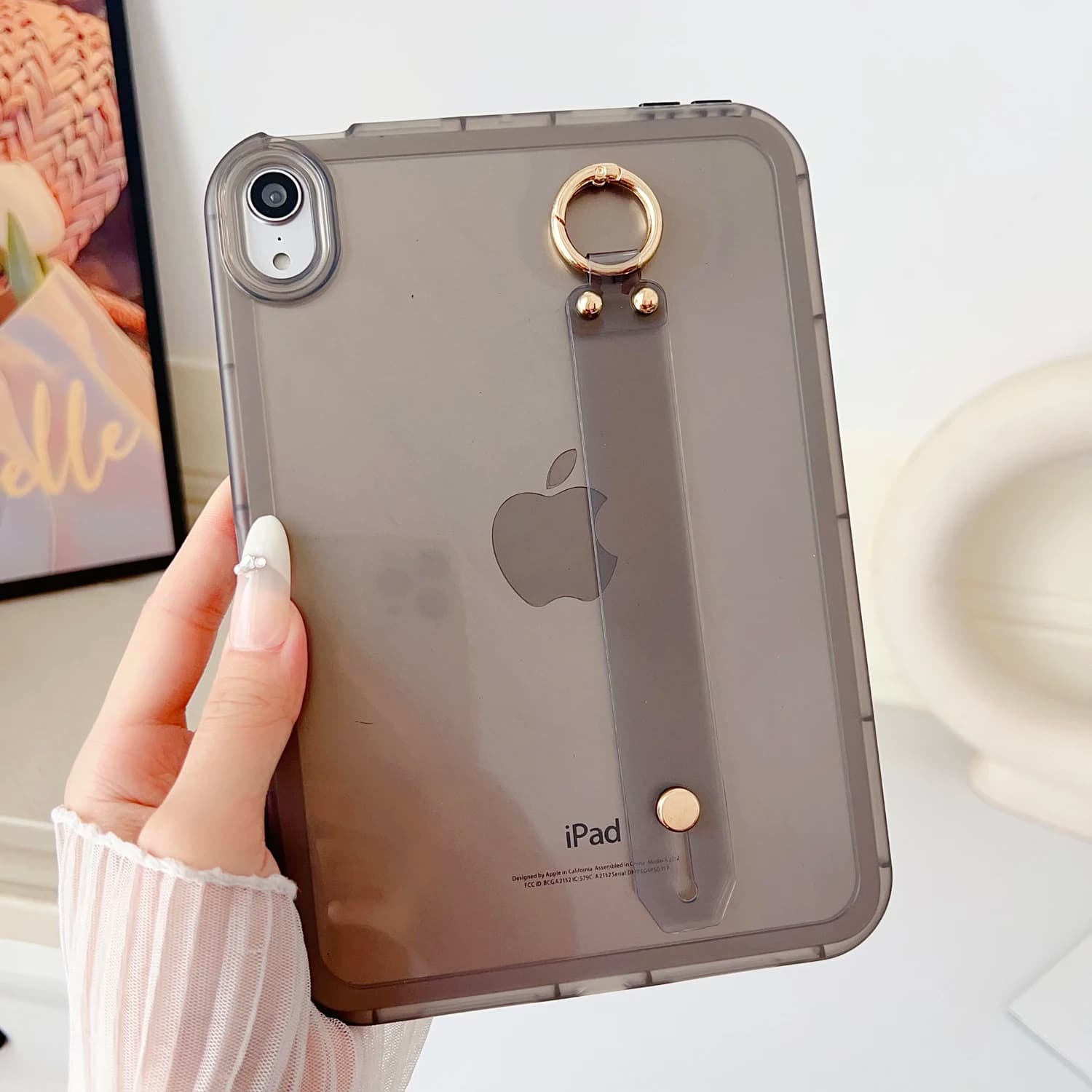 con cinturino per tablet Custodie per iPad 2025 7 8 9 10th 11th Case Air 4 5 Pro 10.2 10.5 10.9 11 pollici Mini 1 2 3 6 Generazione