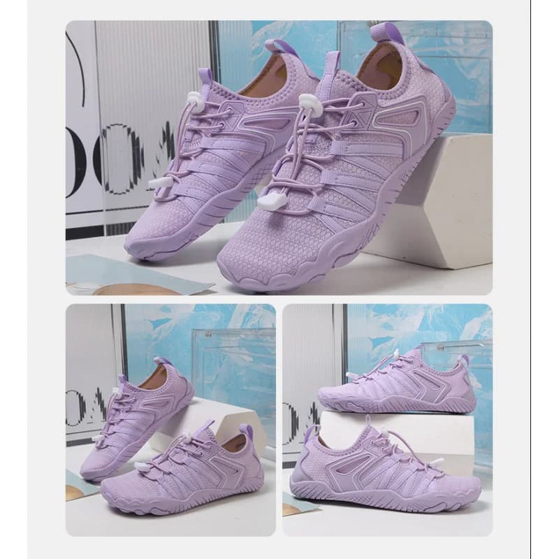 Scarpe Silenziose per Saltare con la Corda, Scarpe Sportive Indoor Antiscivolo a Cinque Dita per Uomo e Donna, Scarpe da Allenamento per Tapis Roulant, Sneakers Fitness