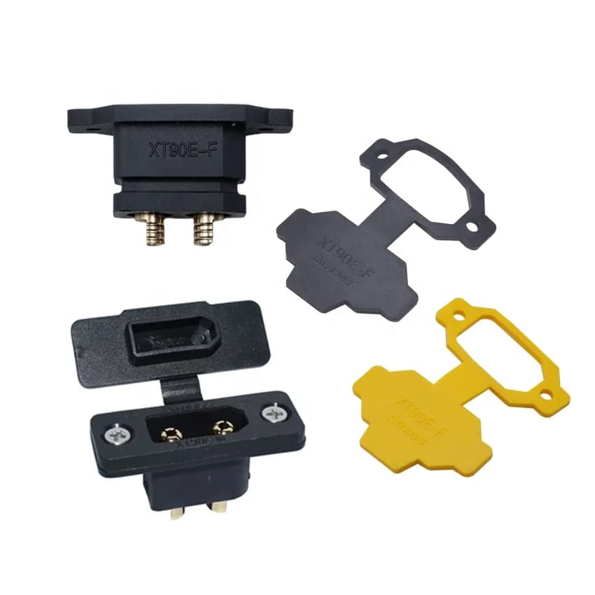 50PCS Amass PVC Raincoat Protective Sleeve Dust Cover For XT90E-F XT90NE-F Battery Connector RC Airliner Parts Accessories