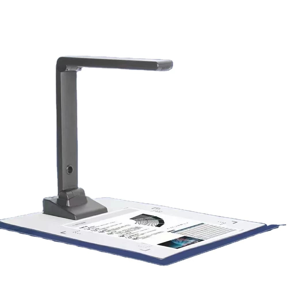 USB interface document scanner for A3 4K visual presenter with LED light webcam function for school training and meetings