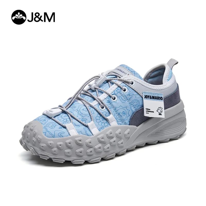 J&M Sneakers da donna Scarpe da uomo Coppia mocassini Piattaforma Slip-On Scarpe casual Sport all'aria aperta Corsa Camminata Scarpe da trekking