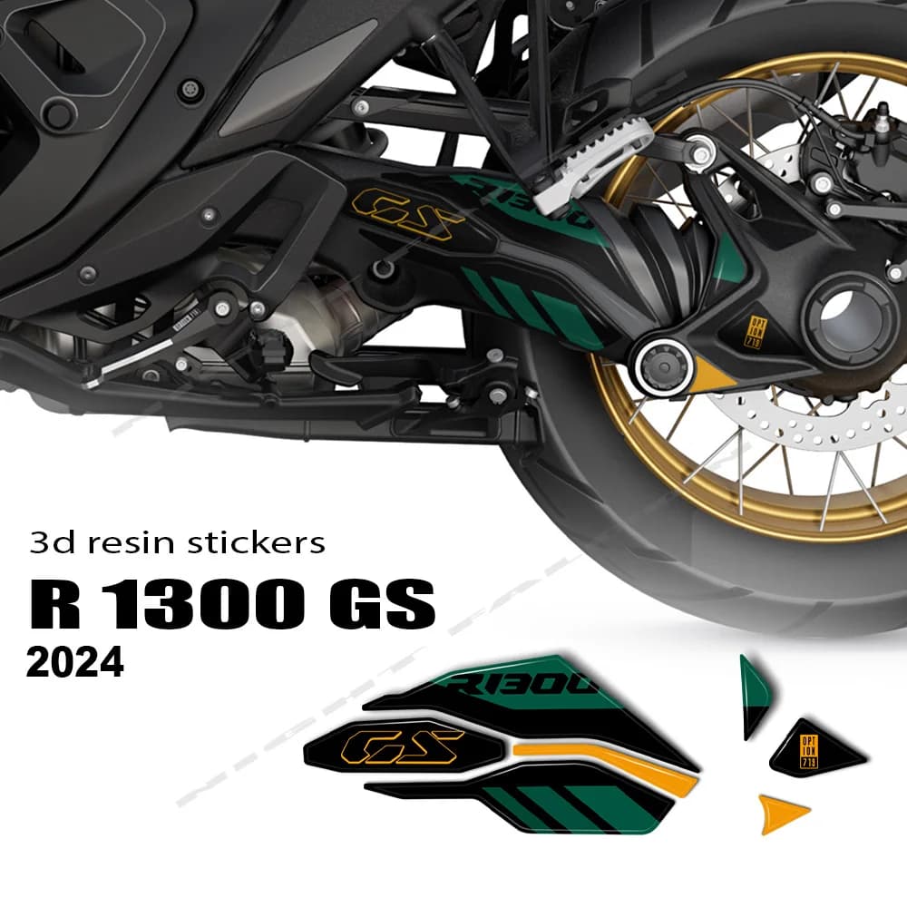 GS 1300 2024 Accessori moto Adesivo in resina epossidica 3D Kit protezione forcellone per R1300GS 2023-