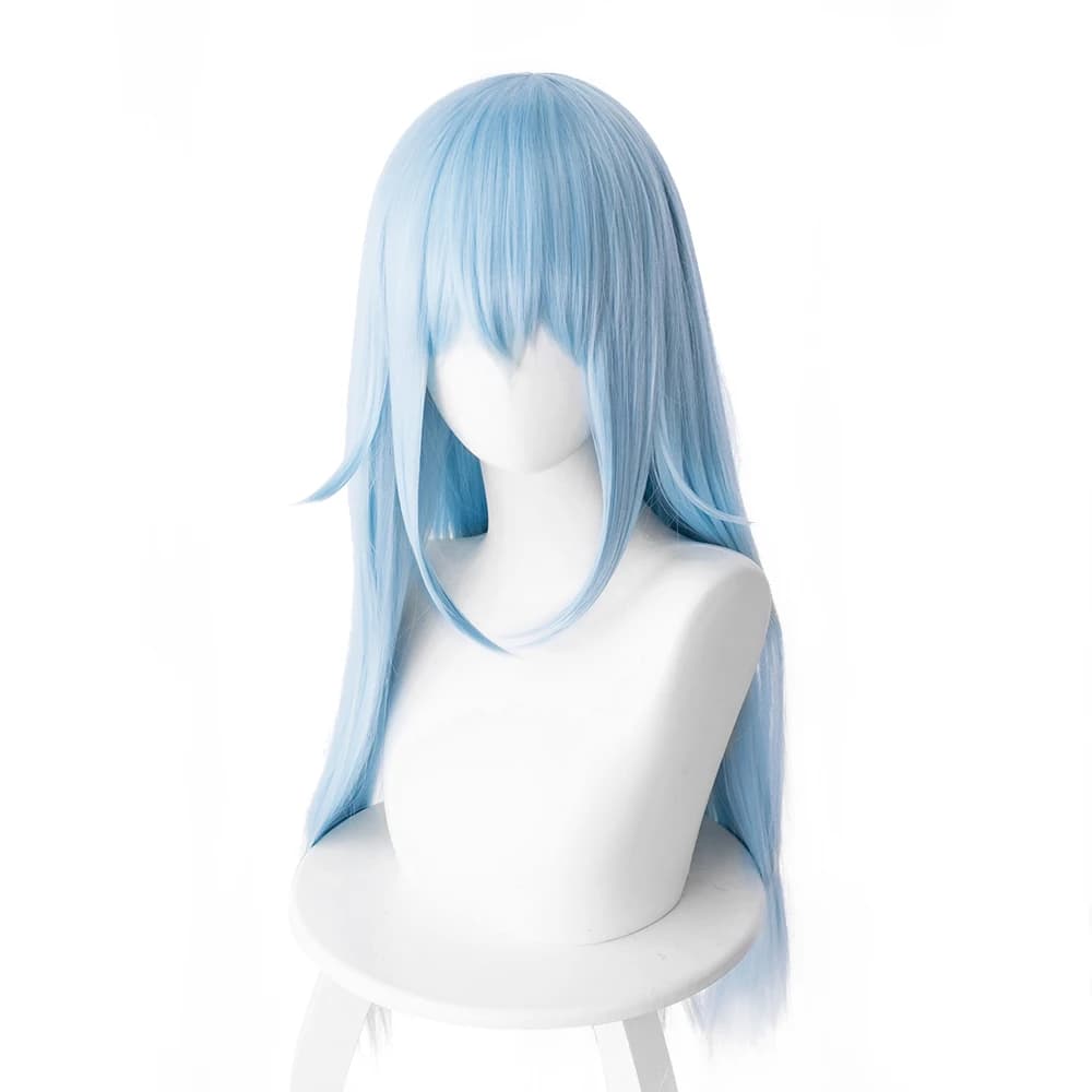 Quella volta mi sono reincarnato come una melma Parrucca Cosplay Rimuru Tempest Parrucca blu Tensei merda Slime Datta Ken Halloween Cosplay