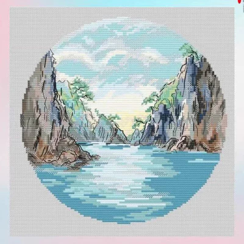 424 Cross Stitch Kits Sets For Embroidery Cross-stitch Cross Stitch Complete Kit Stich Cross Stitch Set Needle Arts & Craft DIY