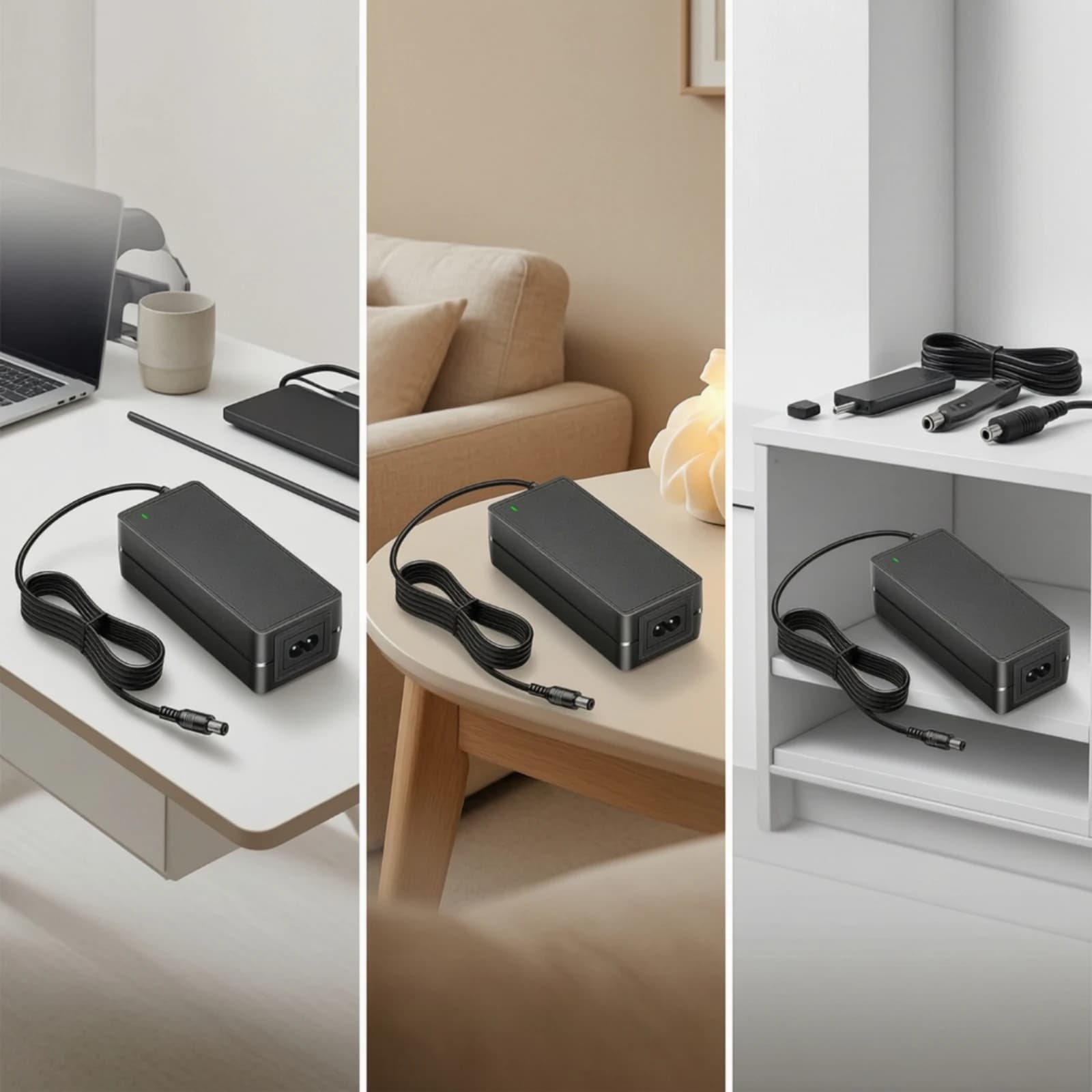 42V 2A Charger Portable Charger with Indicator Light